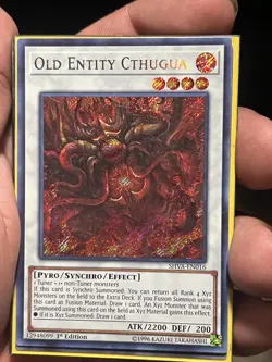 1x (LP) Old Entity Cthugua - SHVA-EN016 - Secret Rare - 1st Edition YuGiOh - Image 2