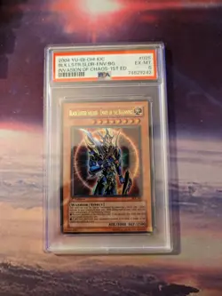 Black Luster Soldier Envoy Of The Beginning IOC-025 1st Ultra Rare PSA 6 YuGiOh - Image 1