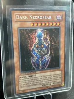 YUGIOH Dark Necrofear MC1-EN005 SECRET RARE Vintage LIMITED EDITION - Image 2