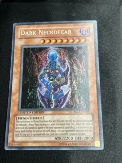 YUGIOH Dark Necrofear MC1-EN005 SECRET RARE Vintage LIMITED EDITION - Image 3