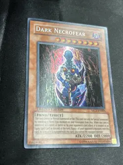 YUGIOH Dark Necrofear MC1-EN005 SECRET RARE Vintage LIMITED EDITION - Image 4