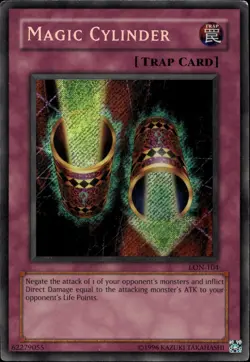 Magic Cylinder Unl Ed Secret Rare LON-104 Yu-Gi-Oh! - Image 1