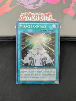 Miracle Contact REDU-EN093 Return of the Duelist - 1st Edition - NM - Yugioh - Image 1