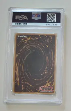 2020 YU-GI-OH! 1ST EDITION THE DARK SIDE #ENS51 LEMON MAGICIAN GIRL PSA 8 - Image 2
