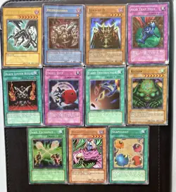 Vintage Yugioh Lot (11 Cards) - Red Eyes B. Dragon - Image 1