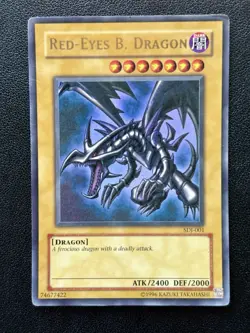 Vintage Yugioh Lot (11 Cards) - Red Eyes B. Dragon - Image 2