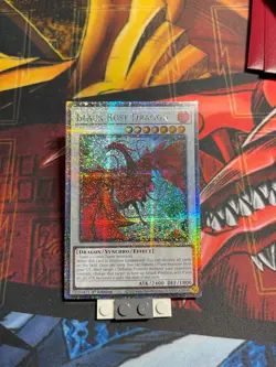 Yu-Gi-Oh! Black Rose Dragon RA04-EN057 * Quarter Century Secret Rare | Alt Art * - Image 1