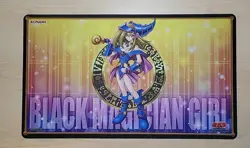 Yugioh OCG Playmat Dark / Black Magician Girl Japan Only - Offers Welcome - Image 1