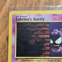 🔥Sabrina's Gastly Pokemon Card 96/132 Gym Challenge Non-Holo 2000 WOTC 30HP -LP - Image 2