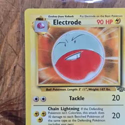 🔥Electrode Pokemon Card 18/64 Jungle Non-Holo 1999 WOTC 90HP Rare -LP - Image 2