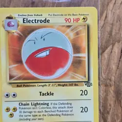 🔥Electrode Pokemon Card 18/64 Jungle Non-Holo 1999 WOTC 90HP Rare -LP - Image 3