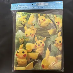 Pokemon Card Game Collection File Pikachu's Forest 4-Ring Binder Pokemon Center - Image 3