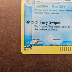 Ludicolo 020 Pokemon Black Star Promo Holo Card - LP - Image 4