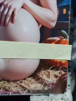 1/1 Only 1 Made Misty Halloween Pokemon NSFW Topless Lonestar Customs Waifu Card - Image 4