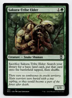 Sakura-Tribe Elder [307] NCC Common Non-Foil [MTG Card English] - Image 1