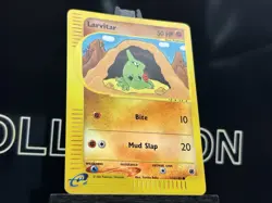 Pokemon Larvitar Reverse Holo Card Expedition Base Set 116/165 LP - Image 4