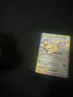 Pokemon Pikachu EX Full Art Card Resolute Heart Topaz Bolt Ability - Image 5