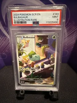 Pokemon TCG Bulbasaur Holo Rare Card 143/142 Mint PSA 9!! - Image 1