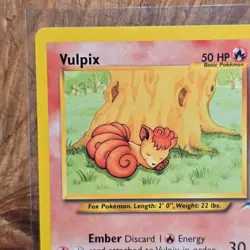 🔥Vulpix Pokemon Collectible Card 91/105 Neo Destiny Non-Holo 2002 WOTC 50HP -LP - Image 2