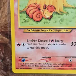 🔥Vulpix Pokemon Collectible Card 91/105 Neo Destiny Non-Holo 2002 WOTC 50HP -LP - Image 5