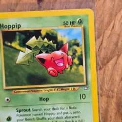 🔥Hoppip Pokemon Card 61/111 Neo Genesis Non-Holo 2000 WOTC 50HP -LP - Image 3