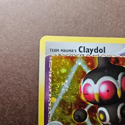 Team Magma's Claydol 8/95 Pokemon EX Team Magma vs Team Aqua Holo Rare Card LP - Image 2