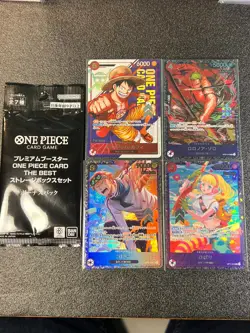 Flagship Battle One Piece Card Japan Sealed Luffy Zoro Koby Habari & 1 Promo - Image 1
