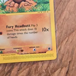 🔥Diglett Pokemon Card 106/165 Expedition Base Set Non-Holo 2002 WOTC 40HP -LP - Image 4