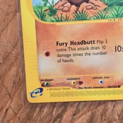 🔥Diglett Pokemon Card 106/165 Expedition Base Set Non-Holo 2002 WOTC 40HP -LP - Image 5