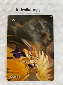 Akroma, Angel of Wrath MtG Legions Altered Full Art Extended & Borderless - Image 4