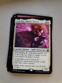 Arachne, Psionic Weaver #0002 MTG Marvel's Spider-Man Magic The Gathering - Image 1