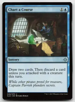 MTG Chart a Course U Ixalan 48 LP - Image 1