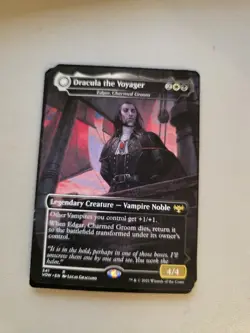 Dracula the Voyager - Edgar, Charmed Groom #341 (NM) Crimson Vow VOW Magic MTG - Image 1