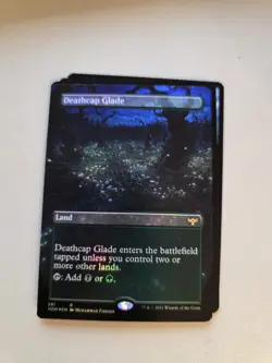 MTG Deathcap Glade Borderless FOIL - Innistrad: Crimson Vow #281 - Image 1