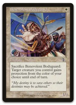 Benevolent Bodyguard #5 (NM) Judgment JUD Magic MTG - Image 1