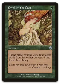 Dwell on the Past #124 (NM) Torment TOR Magic MTG - Image 1