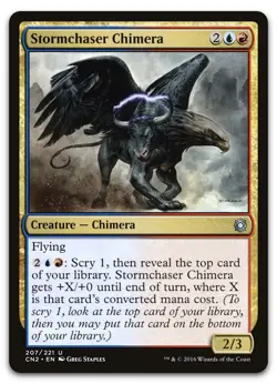 Stormchaser Chimera #207 (NM) Conspiracy Take the Crown CN2 Magic MTG - Image 1