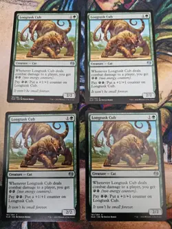 MTG - Longtusk Cub - Kaladesh - NM x4 (playset) - Image 1