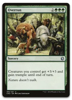 Overrun #189 (NM) Conspiracy Take the Crown CN2 Magic MTG - Image 1