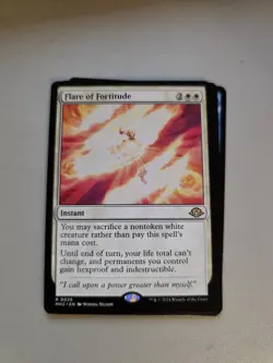 MTG - Flare of Fortitude Modern Horizons 3 - #026 - Image 1