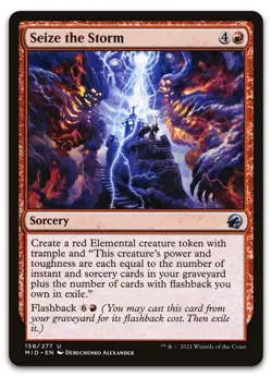 Seize the Storm #158 (NM) Midnight Hunt MID Magic MTG - Image 1