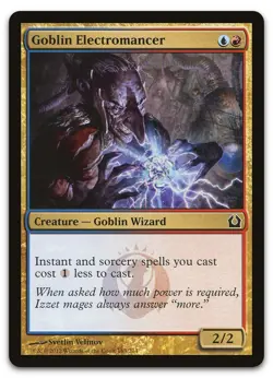 Goblin Electromancer #163 (NM) Return to Ravnica RTR Magic MTG - Image 1