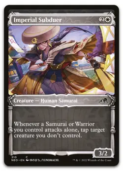 Imperial Subduer (Showcase) #310 (NM) Kamigawa Neon Dynasty NEO Magic MTG - Image 1