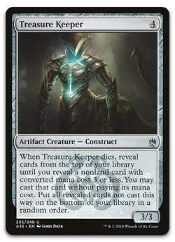 Treasure Keeper #235 (NM) Masters 25 A25 Magic MTG - Image 1