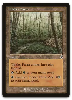 Tinder Farm #329 (NM) Invasion INV Magic MTG - Image 1