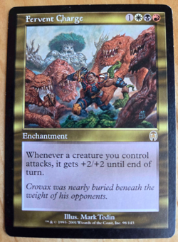 MTG Multicolor Rare Lot (2) | Fervent Charge & Guided Passage | Apocalypse - Image 1