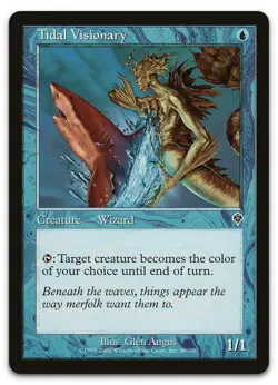 Tidal Visionary #80 (NM) Invasion INV Magic MTG - Image 1