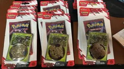 Pokemon Scarlet & Violet: Destined Rivals Blister Booster Pack Zarude with Coin - Image 1
