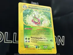 Meganium 18/165 Gold E Reader Expedition Pokemon Card TCG Reverse Holo LP - Image 4