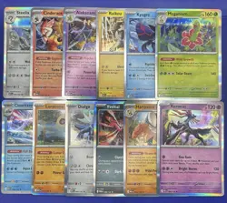 Mega Evolution Lot All 12 Holo Rares & 90 Reverse Holos No Duplicates NM Pokemon - Image 1